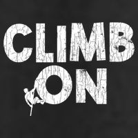 Climb On Funny Mountain Climbing Rock Climber Graphic Gift Cool Comfort Performance Bucket Hat