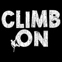 Climb On Funny Mountain Climbing Rock Climber Graphic Gift Cooling Performance Crew T-Shirt