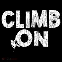 Climb On Funny Mountain Climbing Rock Climber Graphic Gift Wool Snapback Cap