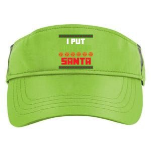 Cookies Out For Santa Christmas Gift Adult Drive Performance Visor