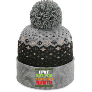 Cookies Out For Santa Christmas Gift The Baniff Cuffed Pom Beanie