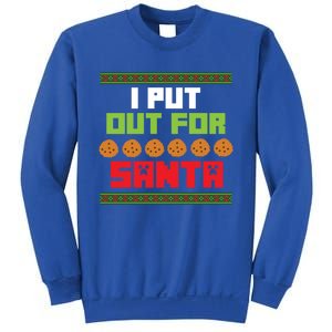 Cookies Out For Santa Christmas Gift Sweatshirt