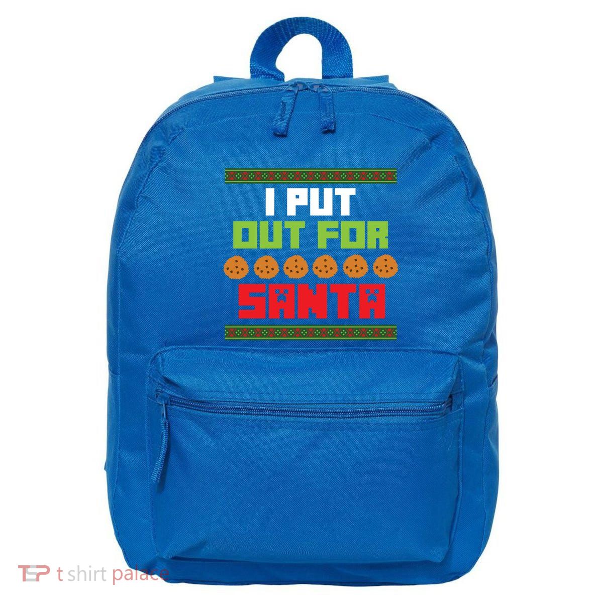 Cookies Out For Santa Christmas Gift 16 in Basic Backpack