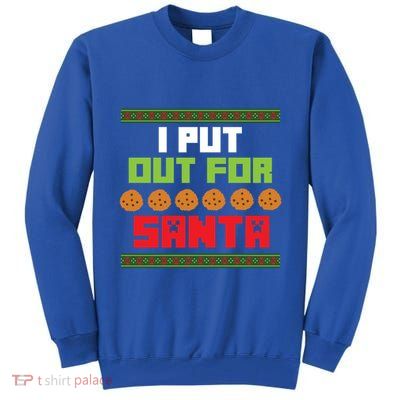 Cookies Out For Santa Christmas Gift Tall Sweatshirt