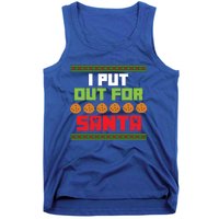 Cookies Out For Santa Christmas Gift Tank Top