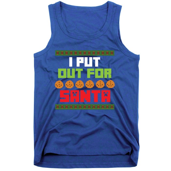 Cookies Out For Santa Christmas Gift Tank Top