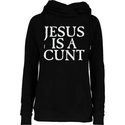 Cradle Of Filth Jesus Is A Cunt Womens Funnel Neck Pullover Hood