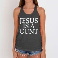 Cradle Of Filth Jesus Is A Cunt Women's Knotted Racerback Tank