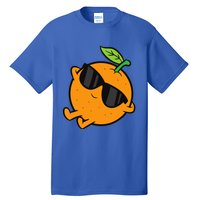 Cute Orange Fruit Relaxing Lazy Orange Tall T-Shirt