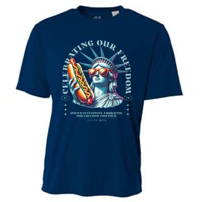 Celebrating Our Freedom Cooling Performance Crew T-Shirt