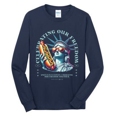 Celebrating Our Freedom Tall Long Sleeve T-Shirt