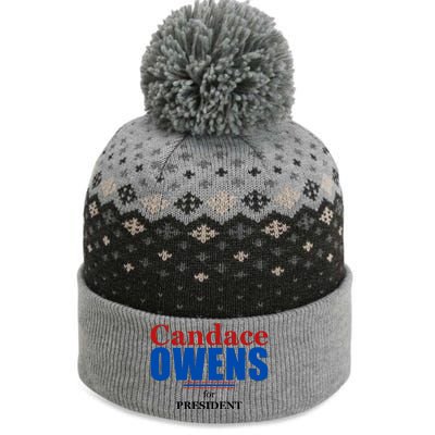 Candace Owens For President 2024 The Baniff Cuffed Pom Beanie