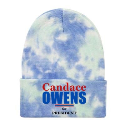 Candace Owens For President 2024 Tie Dye 12in Knit Beanie