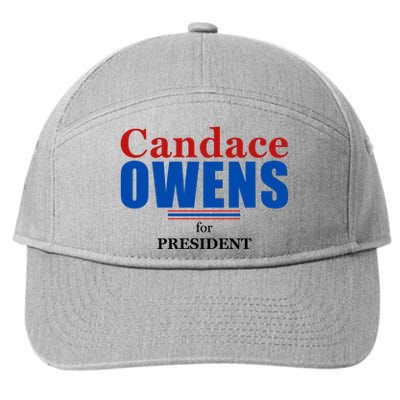 Candace Owens For President 2024 7-Panel Snapback Hat