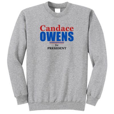 Candace Owens For President 2024 Tall Sweatshirt