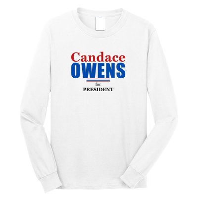 Candace Owens For President 2024 Long Sleeve Shirt