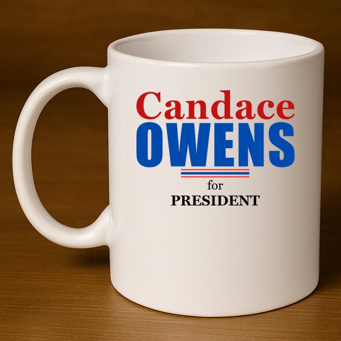 Candace Owens For President 2024 11oz C Handle Ceramic Mug
