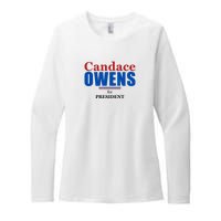 Candace Owens For President 2024 Womens CVC Long Sleeve Shirt