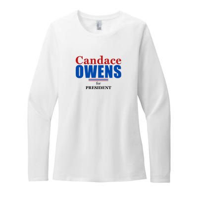 Candace Owens For President 2024 Womens CVC Long Sleeve Shirt