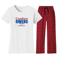 Candace Owens For President 2024 Women's Flannel Pajama Set