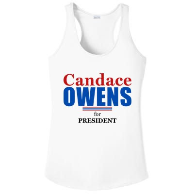 Candace Owens For President 2024 Ladies PosiCharge Competitor Racerback Tank