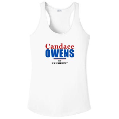 Candace Owens For President 2024 Ladies PosiCharge Competitor Racerback Tank