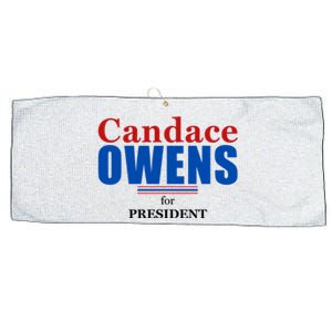 Candace Owens For President 2024 Large Microfiber Waffle Golf Towel