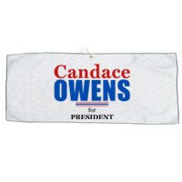 Candace Owens For President 2024 Large Microfiber Waffle Golf Towel