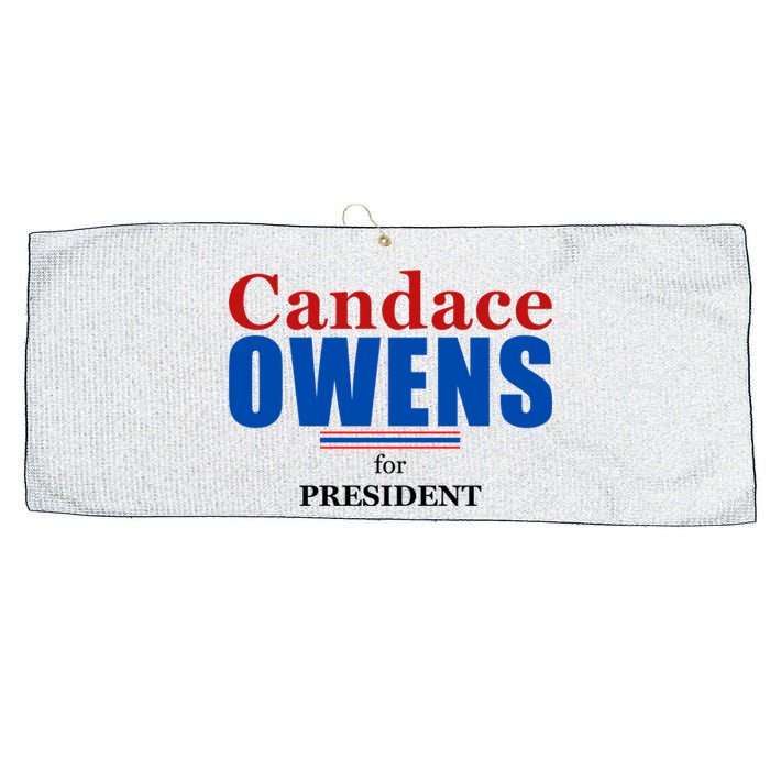 Candace Owens For President 2024 Large Microfiber Waffle Golf Towel