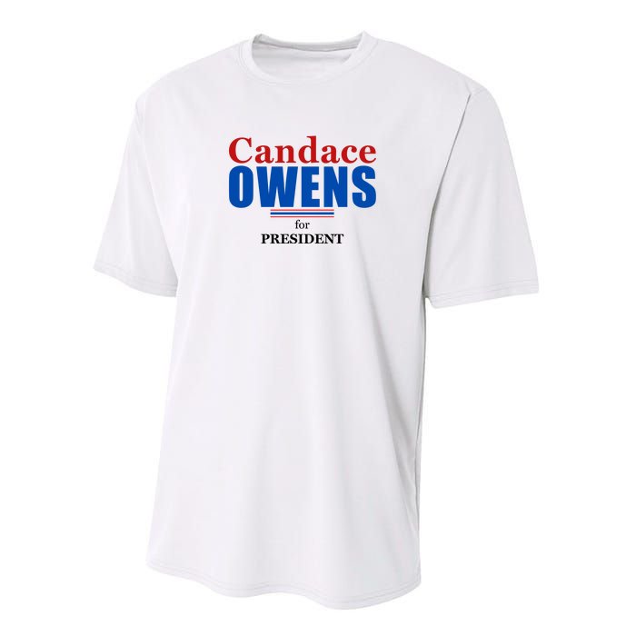 Candace Owens For President 2024 Performance Sprint T-Shirt