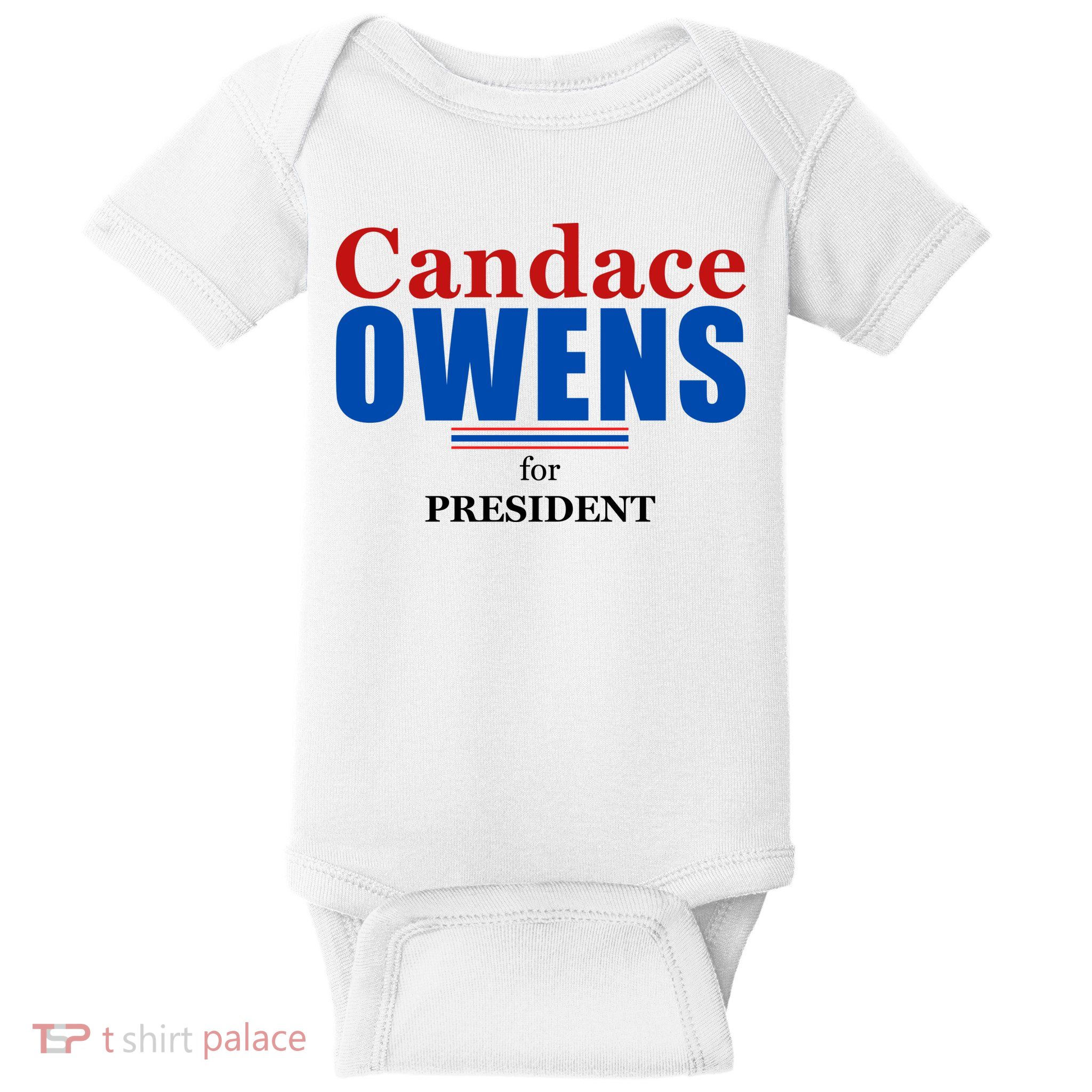 Candace Owens For President 2024 Baby Bodysuit