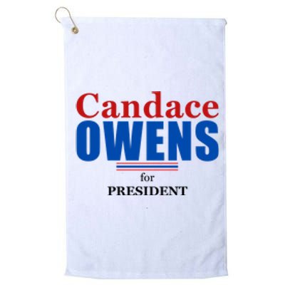 Candace Owens For President 2024 Platinum Collection Golf Towel