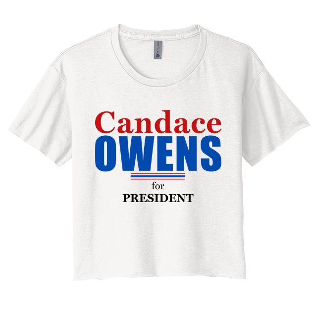 Candace Owens For President 2024 Crop Top
