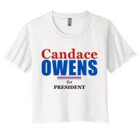 Candace Owens For President 2024 Crop Top