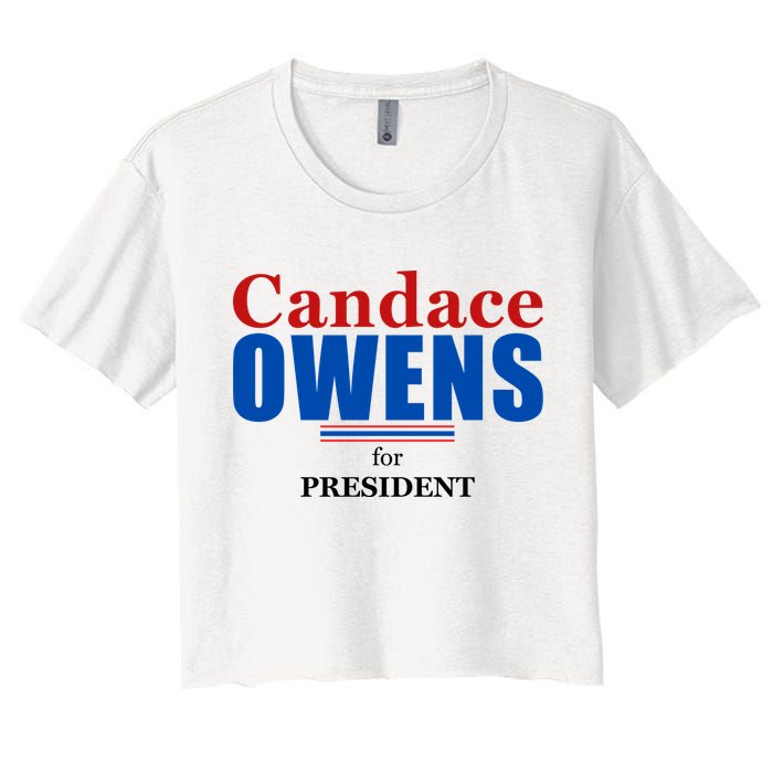 Candace Owens For President 2024 Crop Top