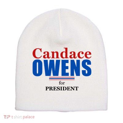 Candace Owens For President 2024 Short Acrylic Beanie