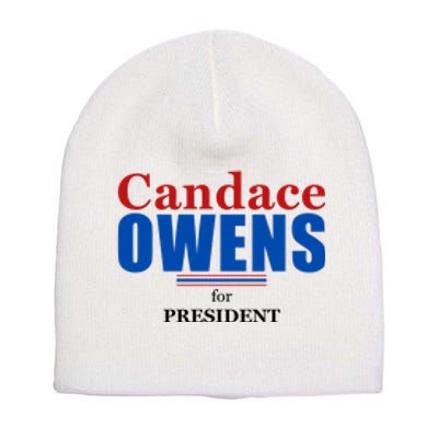 Candace Owens For President 2024 Short Acrylic Beanie