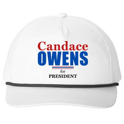 Candace Owens For President 2024 Snapback Five-Panel Rope Hat