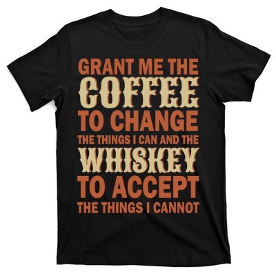 Coffee And Whiskey T-Shirt