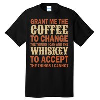 Coffee And Whiskey Tall T-Shirt