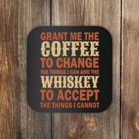 Coffee And Whiskey Coaster