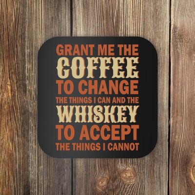 Coffee And Whiskey Coaster