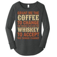 Coffee And Whiskey Women's Perfect Tri Tunic Long Sleeve Shirt