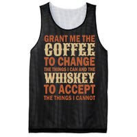 Coffee And Whiskey Mesh Reversible Basketball Jersey Tank