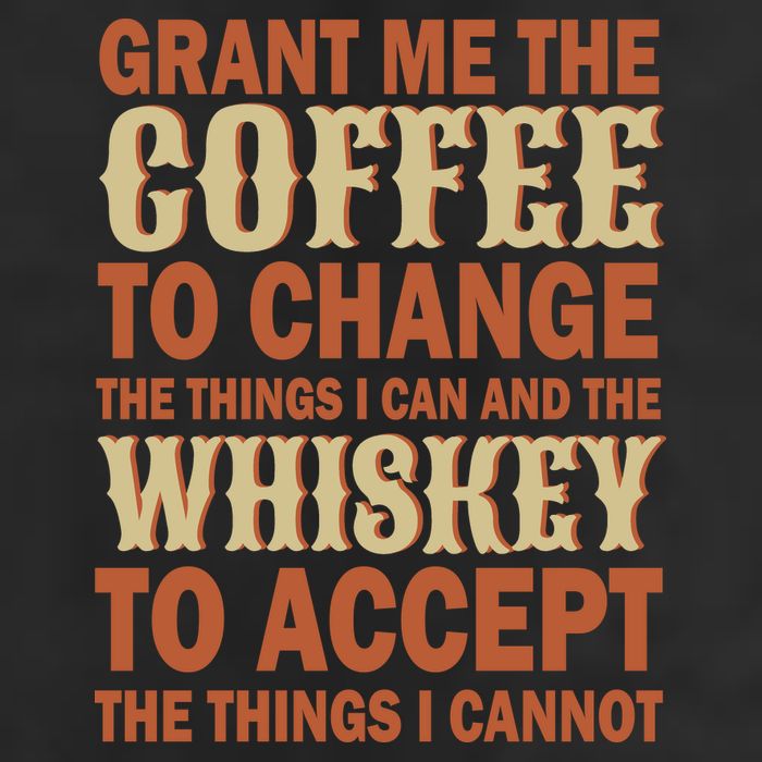 Coffee And Whiskey Large Microfiber Waffle Golf Towel