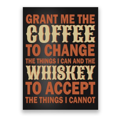 Coffee And Whiskey Poster