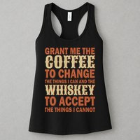 Coffee And Whiskey Womens Tank Top