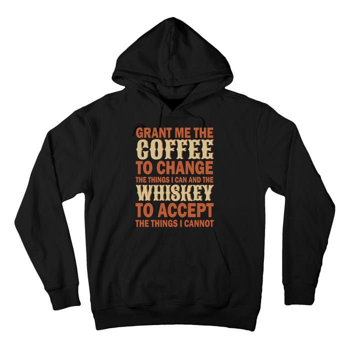 Coffee And Whiskey Tall Hoodie