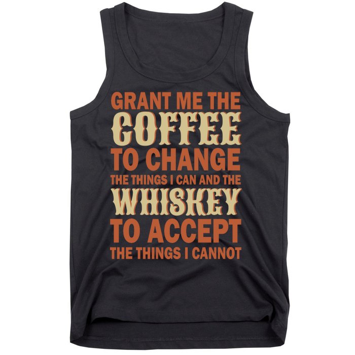 Coffee And Whiskey Tank Top