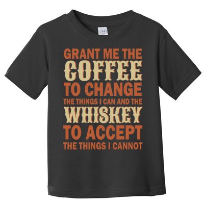 Coffee And Whiskey Toddler T-Shirt